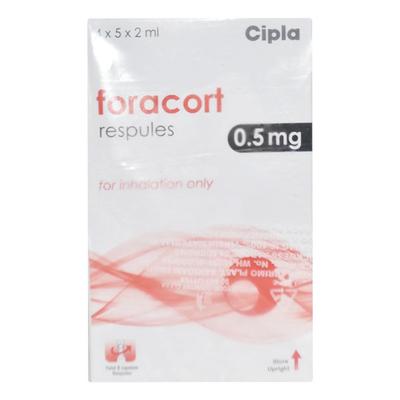 Foracort 0.5mg Respule 5X2ml - Asthma/COPD-Ast