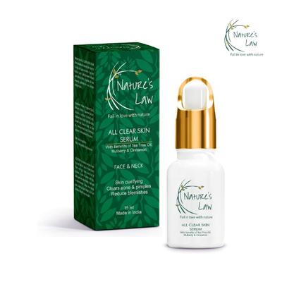 Nature's Law All Clear Skin Serum 15 ml - Face Serum