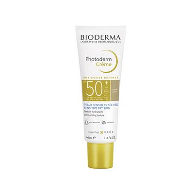 Bioderma Photoderm Creme Claire SPF 50+ PA++++ Tinted Sunscreen with 8H Hydration, In Vivo Tested 40 ml - Lotions & Creams