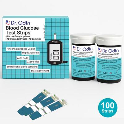Dr. Odin Blood Glucose Test Strips - (GDH-FAD) (AC-307) 100's - Blood Glucose Monitors/Test Strips