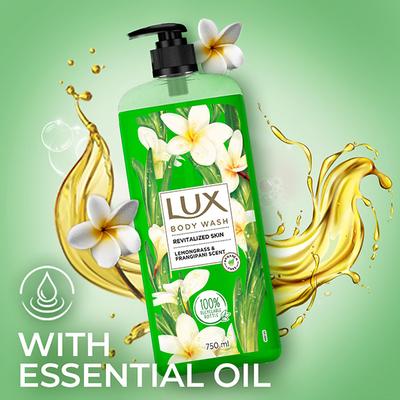 Lux Revitalized Skin Lemongrass and Frangipani Scent 750 ml - Skin-Treatment