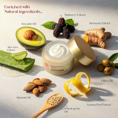 Dr.Willmar Schwabe B&T Nourish Collection Skin Radiance Cream For All Skin Types 50 g - Personal Care (Ayush)