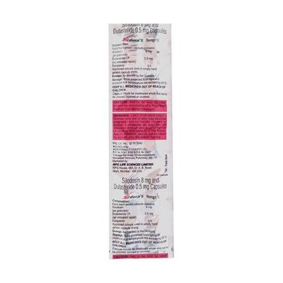 Sildura 8mg Capsule 10'S - Bladder And Prostate Disorders-Dru
