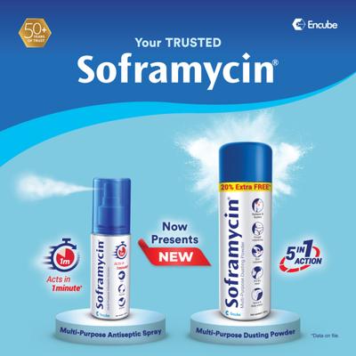 Soframycin Multi-Purpose Antiseptic Solution 100 ml - Wound/Burns