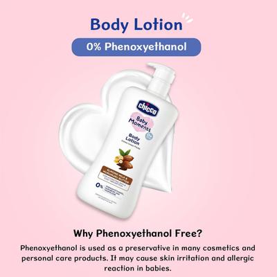 Chicco Baby Moments Body Lotion (0+ Months) - Almond Milk & Murumuru Butter 500 ml - Creams, Lotions & Oils