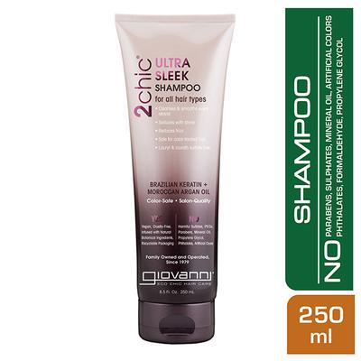 Giovanni Organic 2Chic Brazilian Keratin & Argan Oil Shampoo 250 ml - Shampoos