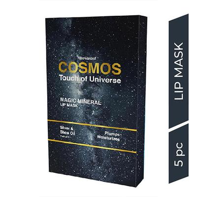 Cosmos by Bewakoof Exfoliating Magic Mineral Lip Mask Powered By Silver & Shea Oil (Pack of 5) 15 gm - Masks & Peels