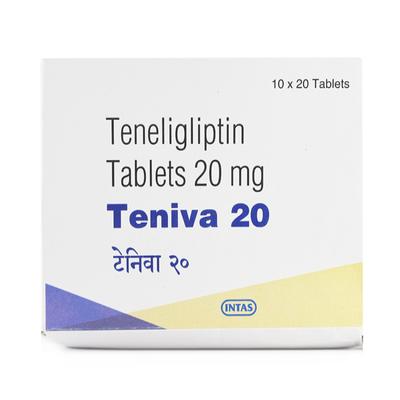 TENIVA 20mg Tablet 20's - Diabetes-Ant