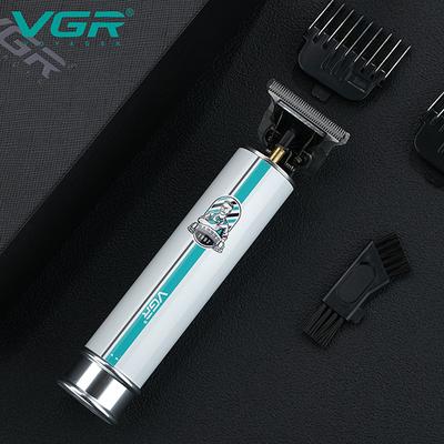VGR V-079 Trimmer 300 min Runtime 4 Length Settings (White) 1's - Trimmers