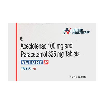 Vetory P Tablet 10'S - Pain relief-Nsa