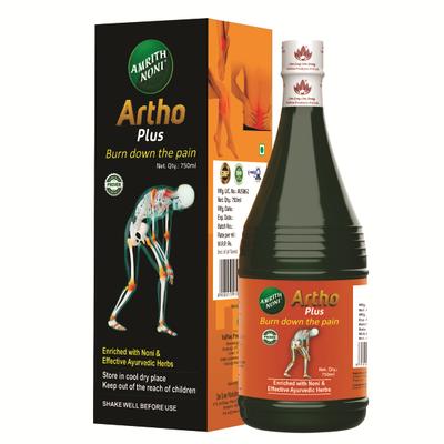 Amrith Noni Artho Plus Liquid 750 ml - Pain Relief (Ayush)