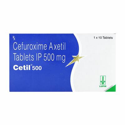 Cetil 500mg Tablet 10'S - Bacterial Infections-Cep