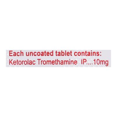 T Lac 10mg Tablet 10'S - Pain relief-Nsa
