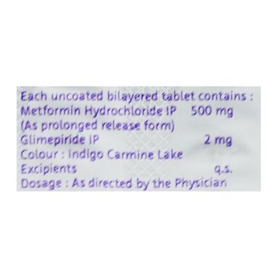 Euglim M 2mg Tablet 10'S - Diabetes-Ant