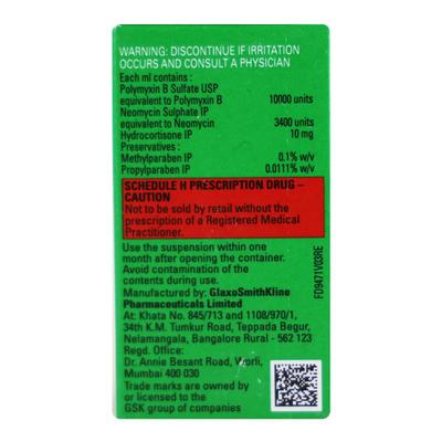 Neosporin H Ear Drops 5ml - Ear Conditions-EAA