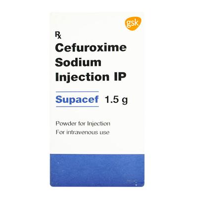 Supacef 1.5gm Injection 1's - Bacterial Infections-Cep