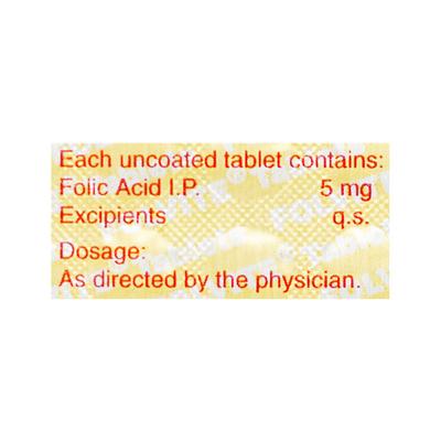 Folvite Tablet 45'S - Iron Supplement/Anaemia-Vma