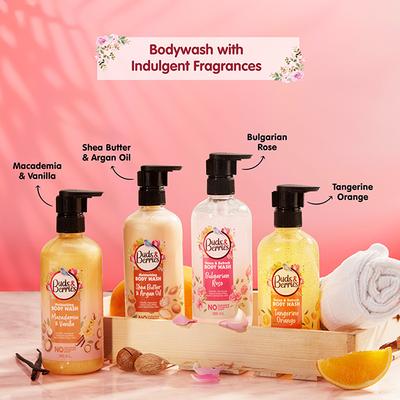 Buds & Berries Shea Butter and Argan Oil Body Wash 300 ml - Shower Gels & Body Wash