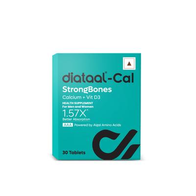 Diataal Cal StrongBones Tablet 30's - Calcium And Minerals
