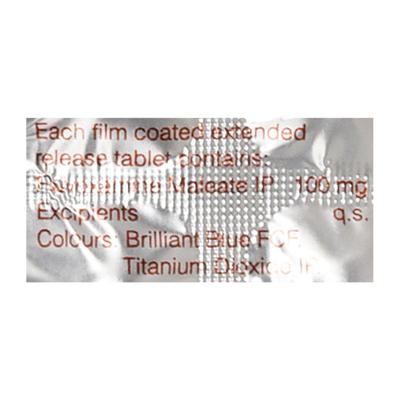 Fluvoxin CR 100mg Tablet 10'S - Depression-Ant
