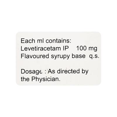 Levacetam Syrup 100ml - Epilepsy/Convulsion-Ant