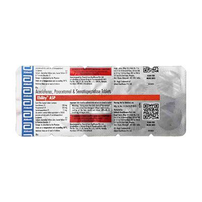 EBILITY ASP Tablet 10's - Pain relief-Nsa