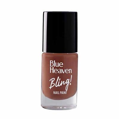 Blue Heaven Bling Nailpaint 201 (Desert Nude) 8 ml - Nail Polish