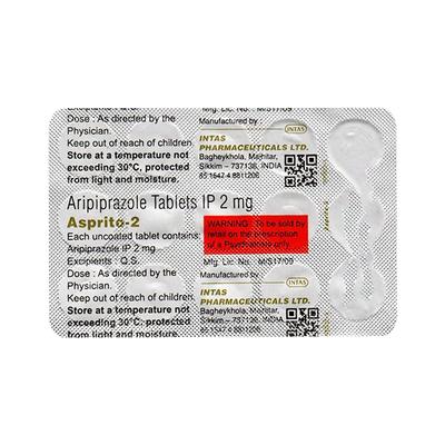 ASPRITO 2 Tablet 15's - Psychosis-Ans