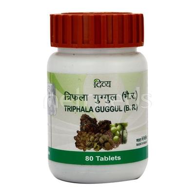 Patanjali Triphala Guggul Tablet 80's - Pure Herbs