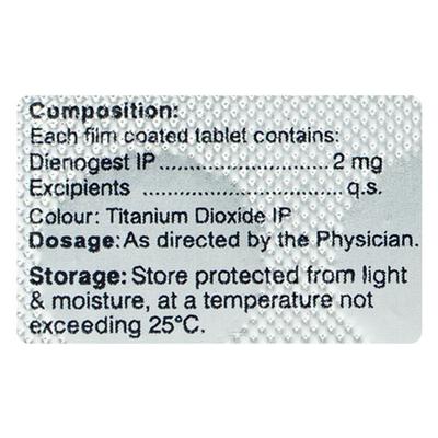 DINOBLISS Tablet 10's - Contraception-Ora