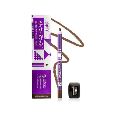 Plum NaturStudio All-Day-Wear Kohl Kajal Uptown Brown with FREE SHARPENER 1 gm - Kajal & Kohls