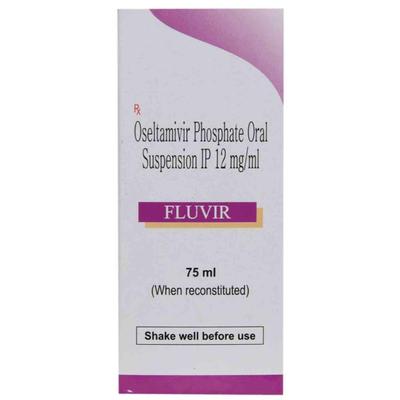 Fluvir Dry Syrup 75ml - Viral infections-Ant