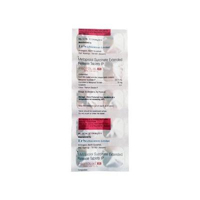 Protol XL 25mg Tablet 10'S - Hypertension-Bet