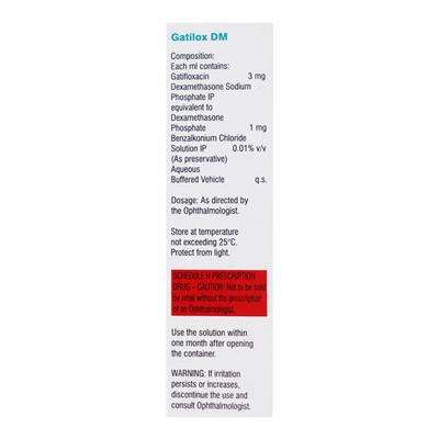Gatilox DM Eye Drops 10ml - Eye Infections-Eaa