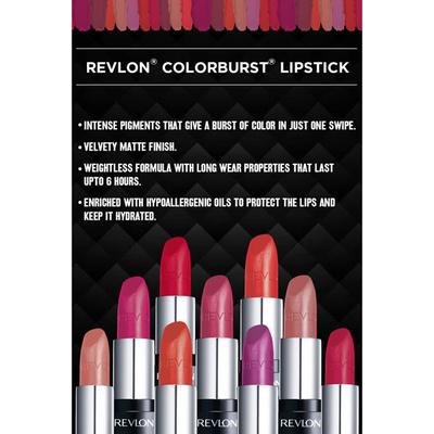 Revlon Colorburst Lipstick Matte - 18 Dusty Mauve 3.7gmm - Lipsticks
