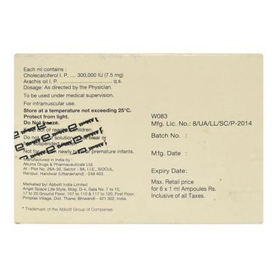 Arachitol 3Lac Injection 6X1Ml - Supplements-Vam