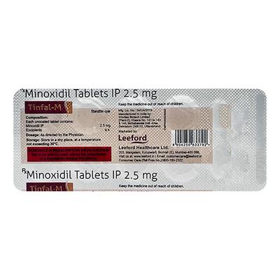 TINFAL M Tablet 10's - Hair Loss-Oth