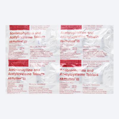 AB Phylline N Tablet 10'S - Asthma/COPD-Ast