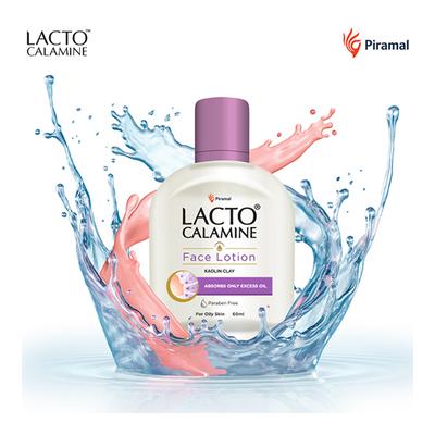 Lacto Calamine Oil Balance for Oily Skin Daily Face Care Lotion 60 ml - Face Creams