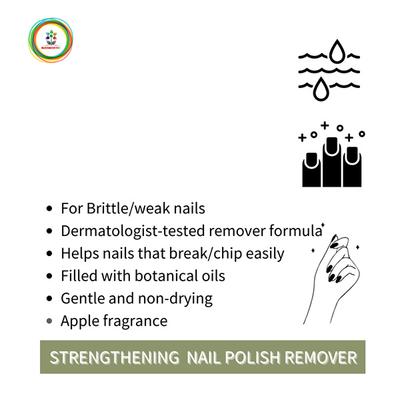 Bloomsberry Strengthening Nail Polish Remover Liquid 118 ml - Nail Polish Remover