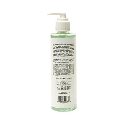 VITAMINS & SEA BEAUTY Gel Face Cleanser Wash, Gentle Hydrating Pore Facial Cleanser 237ml - Scrubs & Exfoliants