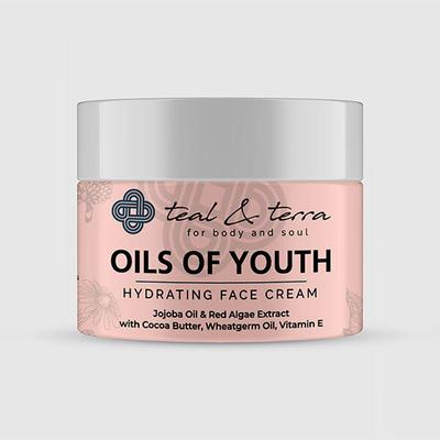 Teal & Terra Hydrating Face Cream With Argan Oil & Cocoa Butter 50 gm - Body Butter