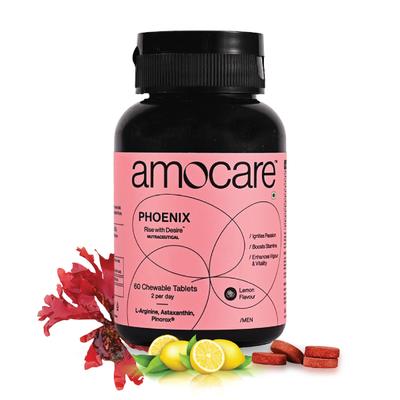 Amocare Phoenix Chewable Tablets For Men - Lemon Flavour 60's - Other Supplements