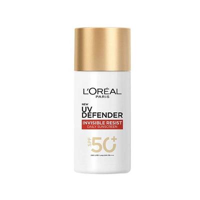Loreal Paris Uv Defender Invisible Resist Daily Sunscreen SPF50 PA Lightweight 50 ml - Body Sunscreen