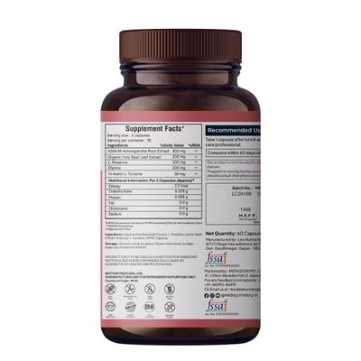 Miduty Anxiety+ Anger+Mood+Calm Capsule 60's - Mental Health