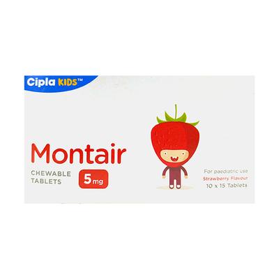 Montair 5mg Strawberry Flavour Chewable Tablet 15'S - Allergies-Ant