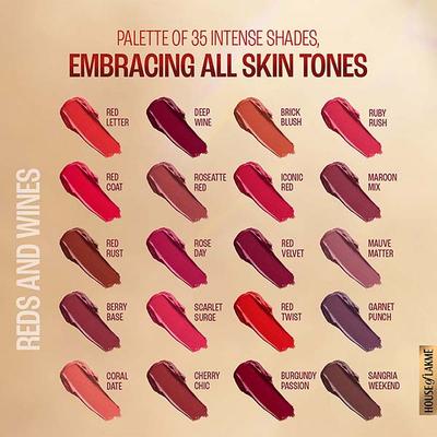 Lakme 9to5 Powerplay Priming Matte Lipstick, Lasts 16hrs, Blushing Nude, 3.6 gm - Lipsticks