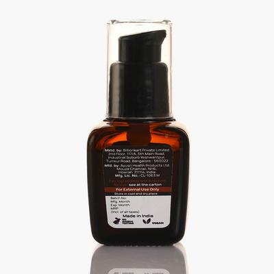 VIA TOKYO ORGANIC Licorice & Jojoba Oil Vit C Face Serum, Detanning, No Sulphates, No Paraben 30 ml - Face Serum