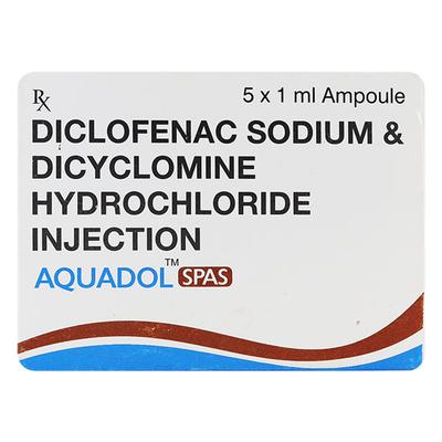 AQUADOL SPAS Injection 1ml - Muscle Spasm-Ant