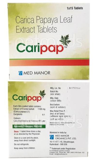 Caripap Tablet 15'S - Supplements-Sup